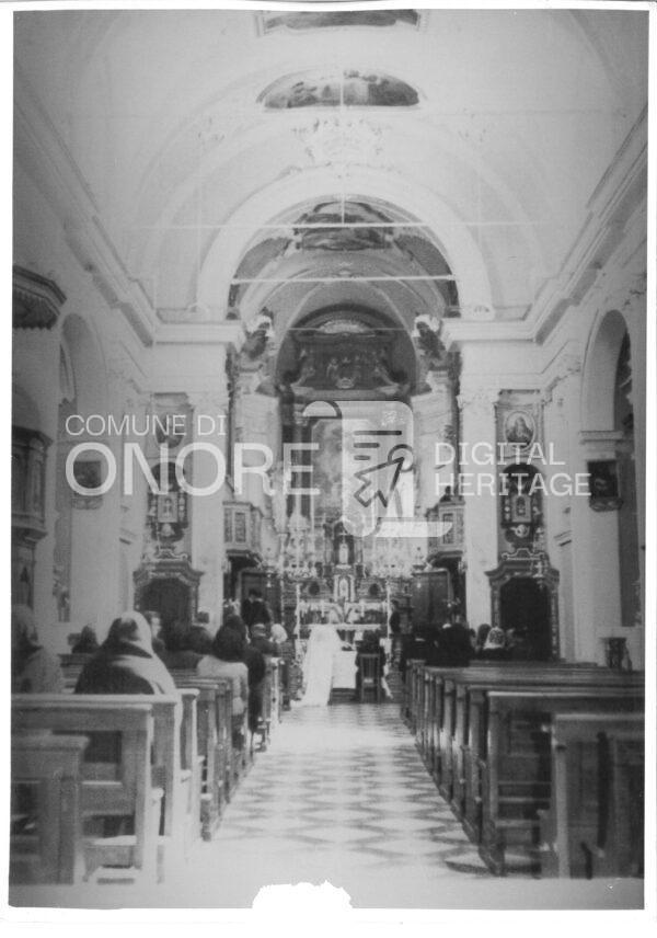 Interno della chiesa