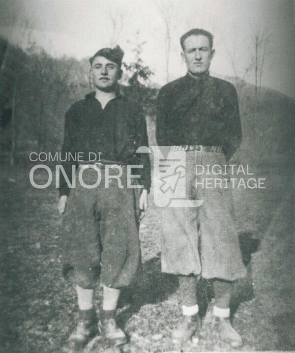 Schiavi Giacomo 1916 e Schiavi Francesco 1916. Premilitare.