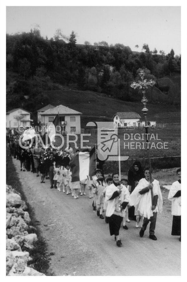 Onore, celebrazione religiosa funebre, anni ’50