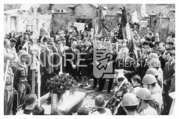 Onore, celebrazione religiosa funebre, anni ’50