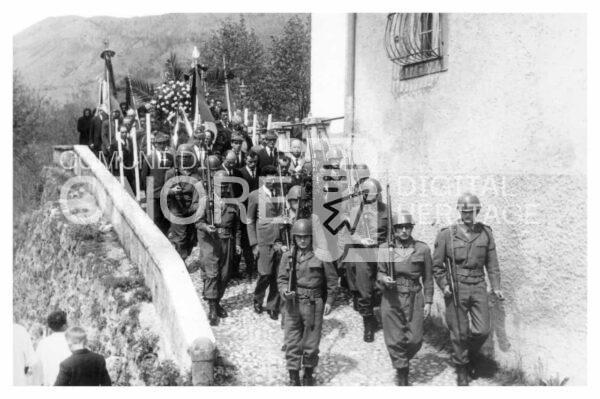Onore, celebrazione religiosa funebre, anni ’50