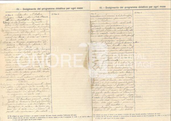 Programma didattico scuole comunali [1895]